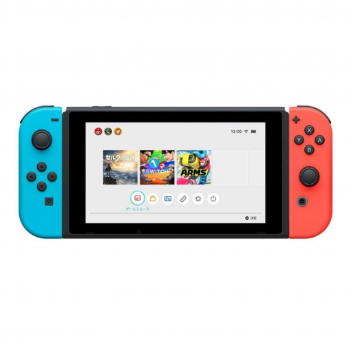 Nintendo Switch With Joy-Con - Neon Blue and Neon Red (New revised model)
